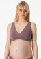 Bustier zwangerschapsondergoed mauve - Unique Maternity