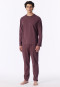 Pyjama long oversize chocolat - « Modern Nightwear »