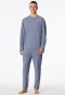 Lange pyjama oversized blauwgrijs - Modern Nightwear