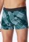 Short in diepzeegroen met patroon - 95/5
