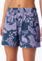 Korte broek van Heavy Single Jersey met veelkleurige bloemenprint - Mix+ Relax