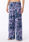 Langere broek van Heavy Single Jersey met veelkleurige bloemenprint - Mix+ Relax