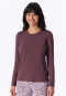 Long-Sleeve Shirt, cocoa brown - Mix+ Relax