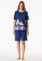 Pyjama korte interlock palmbomen blauw - Interlock
