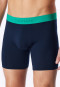 Longshorts, set van 3, donkerblauw - 95/5