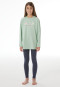 Long pyjamas in pastel green - Nightwear