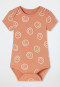Lot de 3 bodys pour bébé à manches courtes en coton côtelé fin, multicolores - « Bébé »