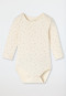 Lot de 5 bodys pour bébé à manches longues en jersey côtelé, multicolores - « Bébé »
