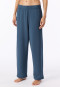 Langere broek Doubleface diepblauw - Mix+ Relax