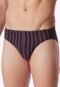 Slip supermini a strisce marroni - Long Life Soft