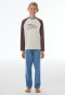 Schlafanzug lang Skateboard marshmallow - Nightwear
