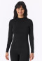 Warm shirt met lange mouwen, zwart - Invisible Soft Warming