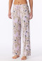 Langere broek met veelkleurige bloemenprint - Mix+ Relax