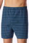 Lot de 2 boxers en jersey uni/imprimé bleu - Multipacks de boxers
