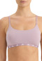 Bustier with removable pads Purple - ADIDAS