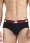 Slip 3-pack Zwart met patroon - ADIDAS