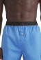 Boxer shorts with button placket 2-pack Black/Blue - ADIDAS