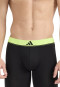 Boxer aderenti lungo con logo 3-pack Blu/Nero - ADIDAS