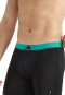 Boxer aderenti lungo 3-pack Nero/Petrolio - ADIDAS