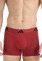 Boxer aderenti 2-pack Nero/Rosso - ADIDAS