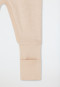 Baby tuta lunga Vario con piede unisex spugna sabbia modal - Baby