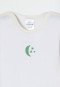 Babybody langarm unisex Feinripp Modal Mond Sterne off-white - Natural Love
