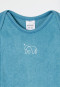 Onesie long-sleeve unisex terry towelling modal bear light blue - Natural Love