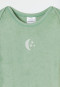 Onesie long-sleeve unisex terry towelling modal moon light green - Natural Love