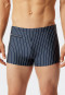 Badehose mit Reißverschlusstasche Wirkware recycelt Streifen admiral - Nautical Casual