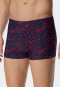 Bade-Retro Wirkware mit Bindekordel rot gemustert - Wave Nature