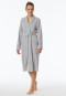 Terry cloth bathrobe heather gray - selected!premium