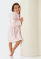 Bathrobe velour polka dots white - Original Classics