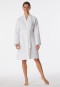 Bathrobe waffle piqué white - Essentials