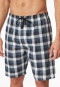Bermuda shorts short woven fabric multicolor chequered - Mix+Relax