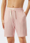 Bermuda modal strepen roze - Mix+Relax