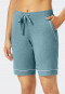 Bermuda shorts modal piping blue-gray - Mix & Relax