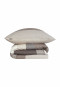 Set di biancheria da letto duepezzi Renforcé grigio a strisce - SCHIESSER Home