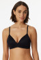 Bra without underwire padded black - Invisible Soft