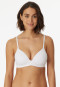 Bra without underwire padded white - Invisible Soft