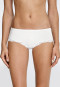 Bikini hipster with lace white - Pure Cotton