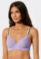 Haut de bikini armatures bretelles réglables violet - California Dream