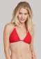 Bikini Triangel-Top herausnehmbare Softcups rot - Mix & Match Nautical