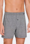 Boxershorts 2er-Pack Jersey schwarz/ grau - Boxershorts Multipack