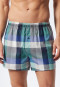 Lot de 2 boxers uni motif carreaux multicolore - Fun Prints