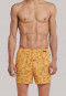 Lot de 2 boxers en tissu à motifs palmier, bouée de sauvetage en bleu jean / jaune - imprimés amusants