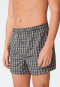 Boxer shorts 2-pack woven fabric black checked - Boxershorts Multipack