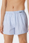 Confezione da 2 boxer in tessuto a righe in tinta unita, multicolore - Fun Prints
