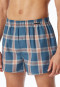 Boxer confezione doppia in tessuto a motivi a quadretti multicolore - Boxershorts Multipacks