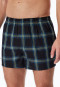 Boxershorts 2-pack geweven uni geruit meerkleurig - Boxershorts multipacks