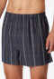 Boxershorts 2 set geweven uni geruit multicolor - Boxershorts Multipacks